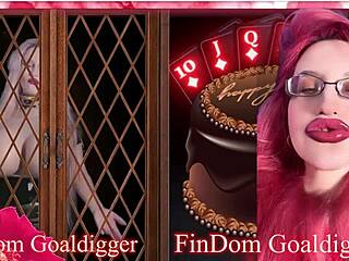 Goddess instructs slave in financial domination