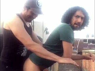 slippery rooftop encounter