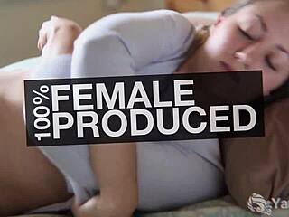 Kimberlee Rose yanks her hot glass dildo