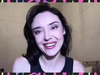 Catherine Knight: Bound Petite 18+ European in Interracial Bondage Interview