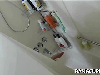 busty girl like me can't resist masturbating in the shower daily