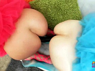 Pervcity Lesbian Anal Play with Maddy and Violet Teasing Every Desire