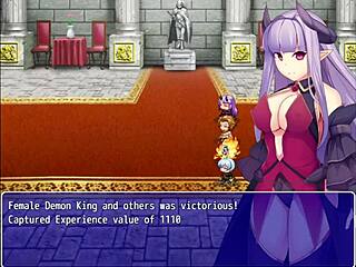 Female Demon King Enjoys Doggystyle and Missionary with Monster Friends After Victory.