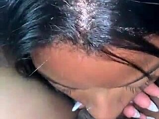 she sucks her husband till he cums