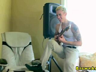 Black booty babe gets cumshot after blowjob and doggystyle!