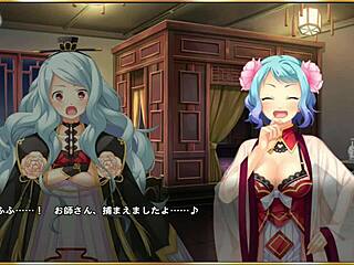 Hot Anime Hentai Scene with Zhang Zhao & Lu Su!