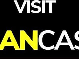 Cul de noire amateur percé par une grosse bite dans un casting interracial