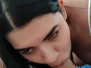 Discover the loudest blowjob in this wild blowbang with cum in mouth action.