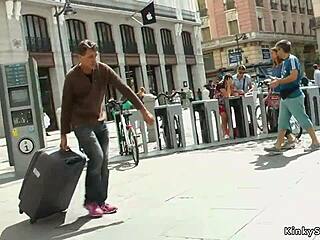 spanish slut paraded in public streets