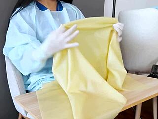 Sarung Tangan Lateks Medis Memantik Fetish Rumah Sakit