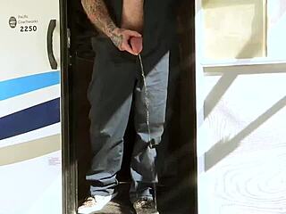 Trailertrashboys daddy drew sebastian barebacks bottom gay cole connor outdoors in usa.