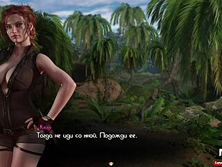 Treasure of Nadia has sucking cock by the open air river and cumming from sex