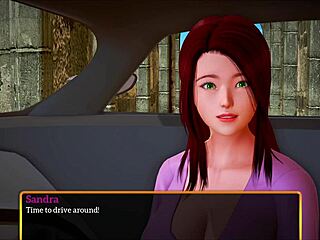 My New Family 402: Brunette's Big Ass in Erotic Cartoon Game