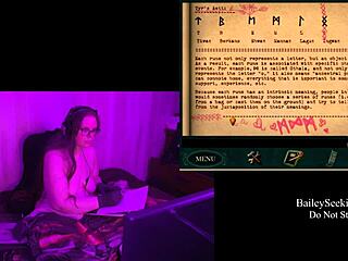 big tits brunette in blackmoor manor!