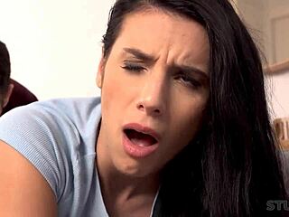 Shaved Pussy Teen Restrained For Hardcore Doggystyle?