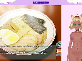 Vtuber lewdneko plays go go nippon and masturbates part 4