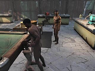 Fo4 pool table party fun