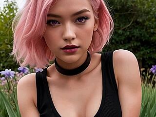 Ai-Mädchen-Compilation reizt mit perfekten Kurven