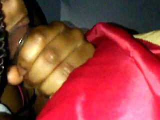 Black pussy gets intense action.