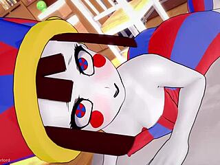 pomni se quita la toalla para poder follar mejor sin censura