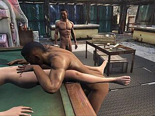 Fo4 pool table party fun