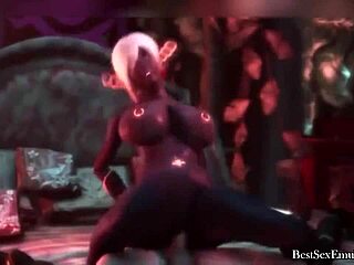 hey, wanna see this 3d milf with huge tits get slammed in a dungeon?