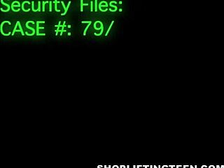 Hot petite Asian teen shoplifter Alexia Anders tries not to orgasm but succumbs to guard Jack Vegas's dick intriguingly