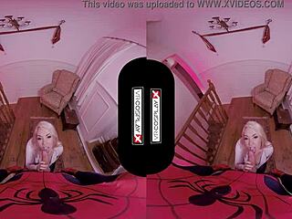 Spider Gwen blowing your mind with her mouth and pussy 😍