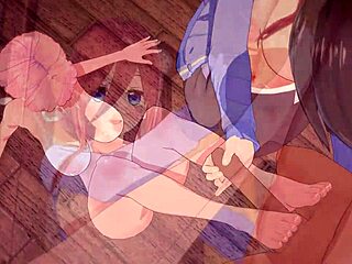 quintessential quintuplets miku and ichika threesome