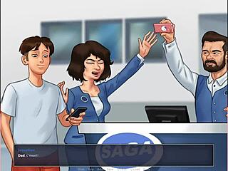 summertime saga ep 32 kiss with big tits milf