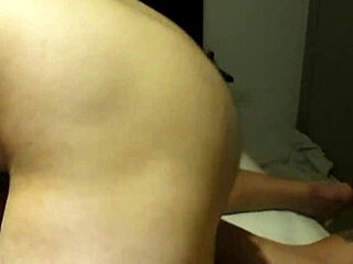 milf wife takes anal whipping and clamps with big cock.