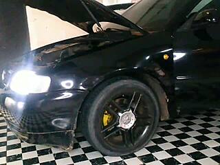 man, i was fixin’ the car naked when this preggo teen came down them stairs just to ride me hard holdin’ onto the seats!