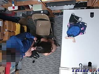 Cop Roughs Up Petite Teen In Uniform For Hardcore Felony