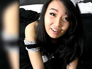 i practice blowjobs with dildo as asian teen