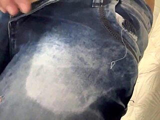 taking a shower in wet clothes