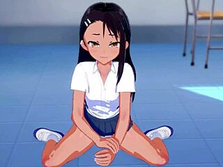 nagatoro jerks you off after school