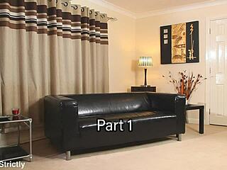 Jocelyn Kay in Tight Latex Dress, Want to See Her Undress for Teasing?