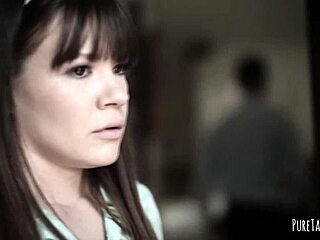 Stepdaughters in threesome.