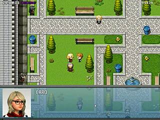 What happens in this adult game walkthrough with maria and sarah?