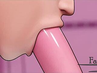 Erica loses all shame in anime hentai scene.