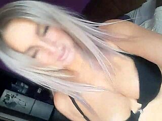 Russian beauty enjoys detailed pussy licking with her shaved, hairless slit.