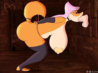 maid marian gets wild in fungeon play.