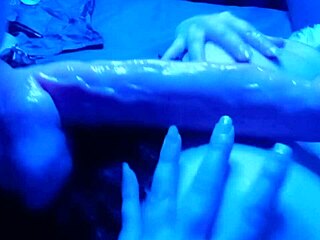 violet sweet dream uses a huge dildo in her homemade video