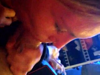 Homemade cumshot in hardcore amateur scene!