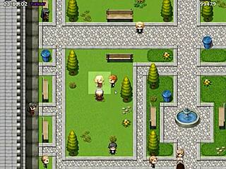 What happens in this adult game walkthrough with maria and sarah?