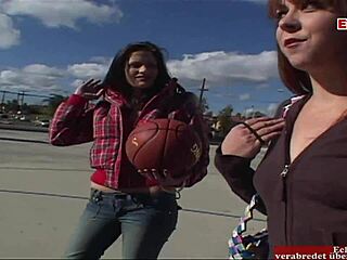 Three Hot Babes Picked Up for Private Interracial Orgy Party