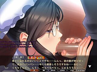 maid-san, wanna play boin game with mikage in scene 1 english sub?