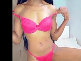 Magrinha Teasing with Sensual Solo Play at Home