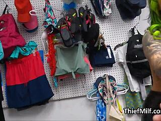 Caught this curvy inked milf getting pounded hard on hidden cam! 🔥