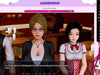 Lewdneko玩后宫酒店第12部分。